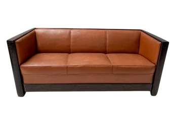 Art Deco Amsterdamse School Bench by Daniêl van Dorp for Gebroeders Reens